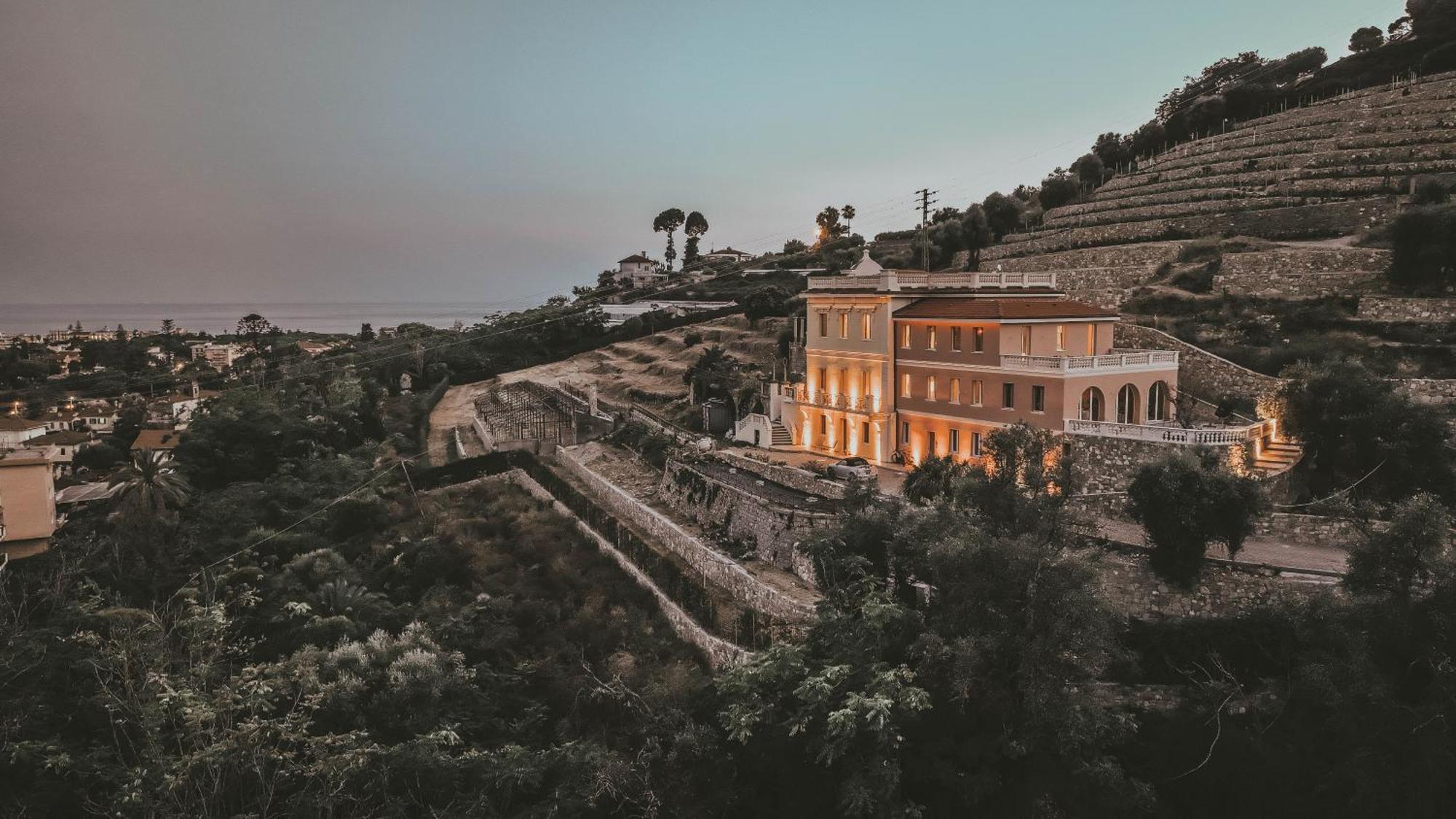 Residenza Villa Genua Bordighera Exterior foto